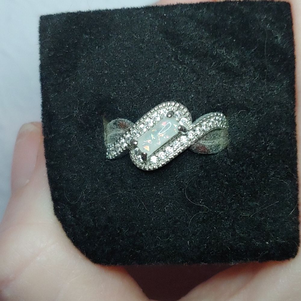 Ginger Lynette Collection Accent Fire Opal Ring